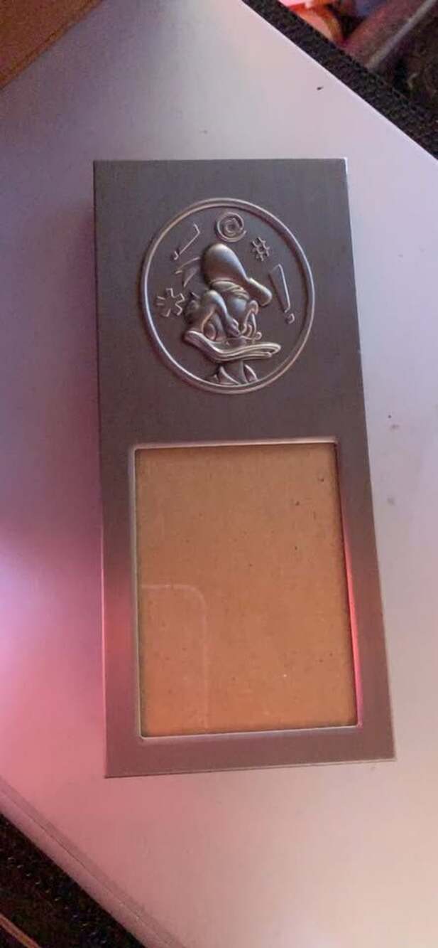 Vintage Disney Donald Duck Picture Frame